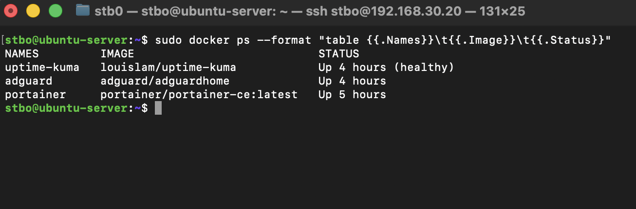 Running Containers